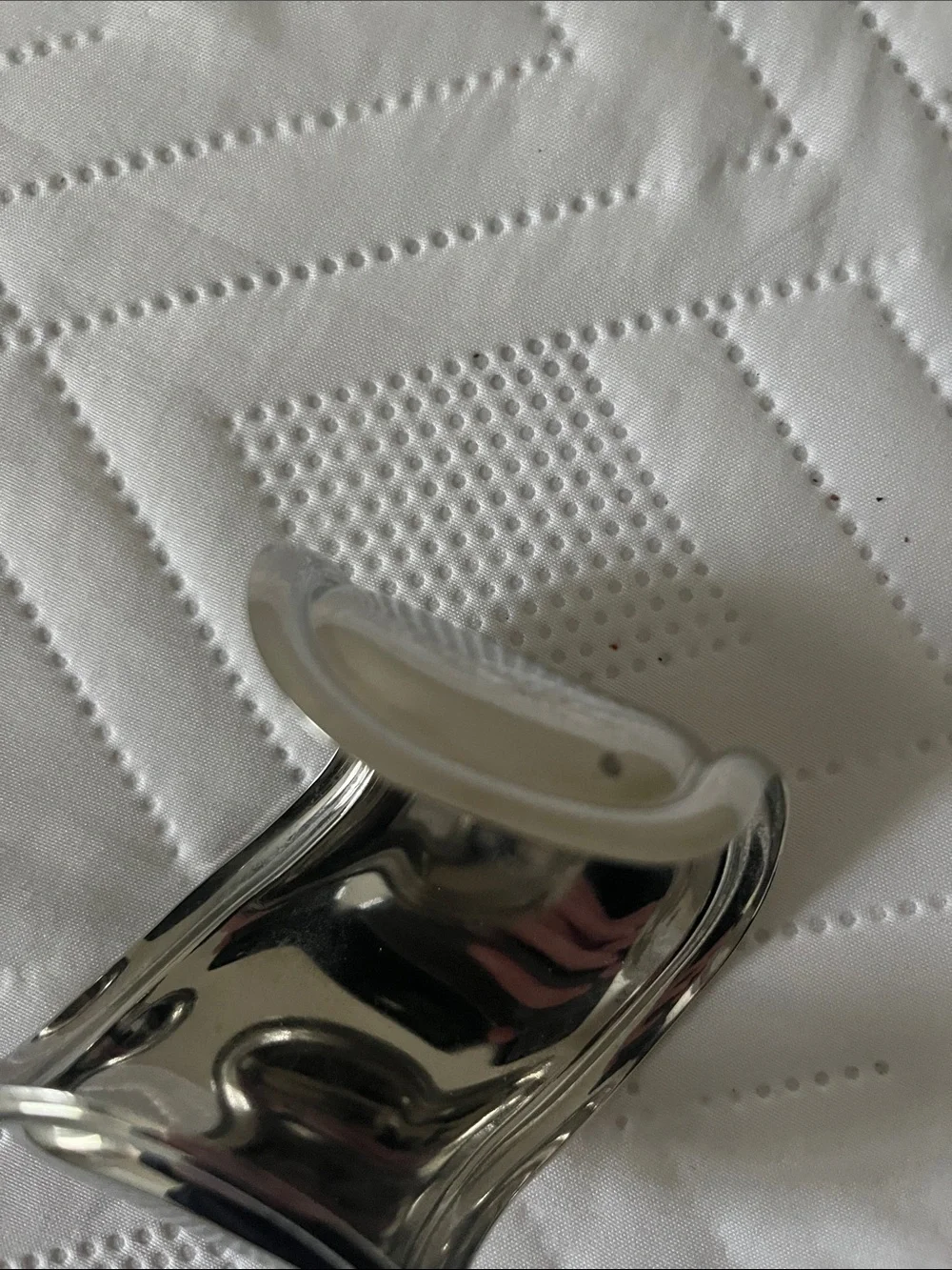 Polished Silver-Tone Open Cuff Bracelet - Women's Accessory